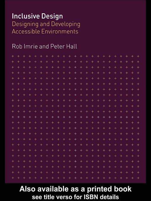 Title details for Inclusive Design by Peter Hall - Available